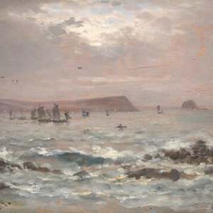 Return Boats by Georgina De L'Aubiniere (1848-1930)