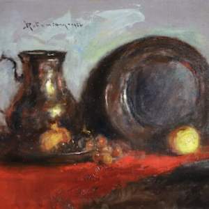 Still Life by Haralambos Potamianos (1909-1958)