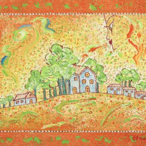 Souffle De L'ete by Madeleine Clavier (1913-2015)