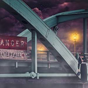 Bridge of Sighs (or, 'The Well-Lit Path') 1/10 by Timothy Andrew Stephens