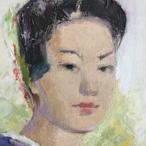Portrait of a Japanese Woman 