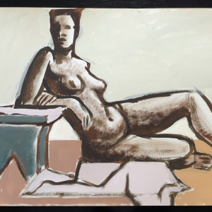 Pink Blanket by Jerry & Ruth Opper Estate 