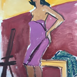 Pink Towel by Jerry & Ruth Opper Estate 