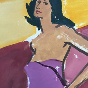 Pink Towel by Jerry & Ruth Opper Estate 