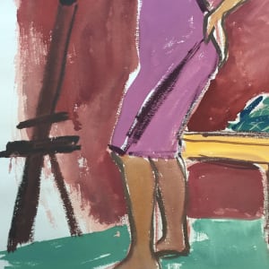 Pink Towel by Jerry & Ruth Opper Estate 