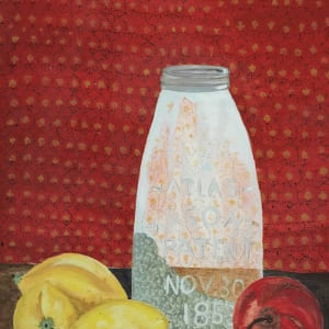 Fruit & Bottle by Diane Cohen 