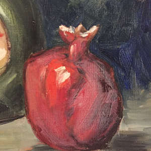 Fruit and Bottles by Clifford Holmes 