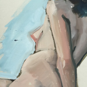 Leaning Back by Jerry & Ruth Opper Estate 