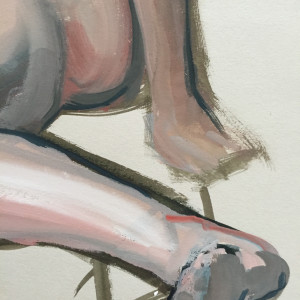 Leaning Back by Jerry & Ruth Opper Estate 