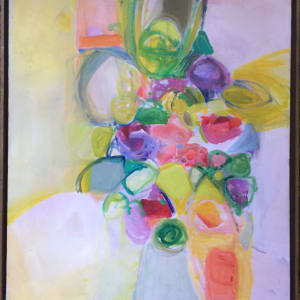 Floral AbEx by Anita Simpson 