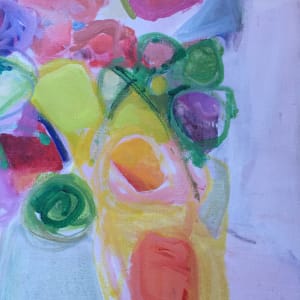 Floral AbEx by Anita Simpson 