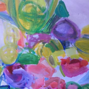 Floral AbEx by Anita Simpson 