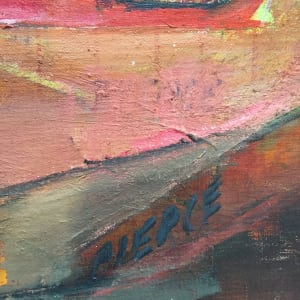 Earl Pierce Mid Century Cubist Still Life by Earl Pierce 