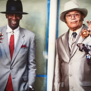 Two Guys In Suits Contemporary Matte Photo 