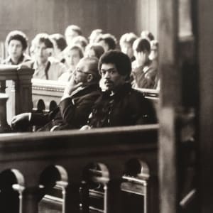 Jimi Hendrix in Court by Jeff Goode 