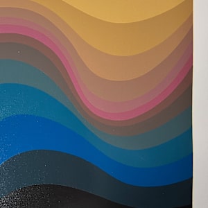 "Fiesta" 1982 Silkscreen by Roy Ahlgren 