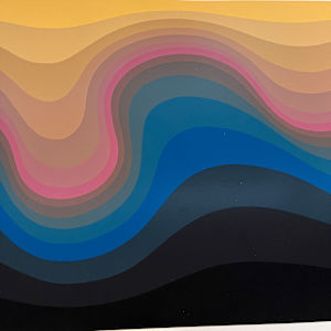 "Fiesta" 1982 Silkscreen by Roy Ahlgren 