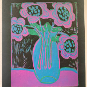 Flowers in Vase by Gina Damerell