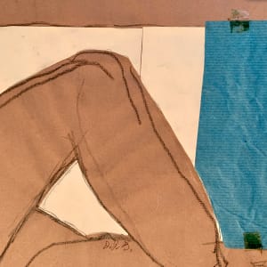 Female Resting Pose Collage by Frank J Bette 