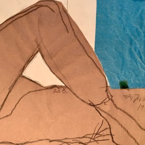 Female Resting Pose Collage by Frank J Bette 