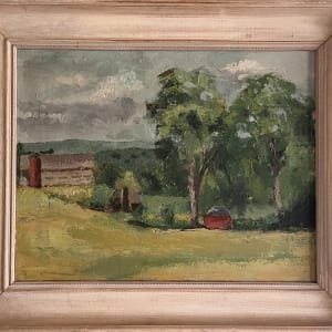 1950s "Country Scene Landscape" Painting by Unknown 