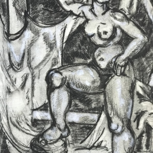 Nude with Cap by John Bowers 