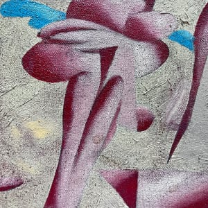 "Pink Abstract" by Bill Shields 