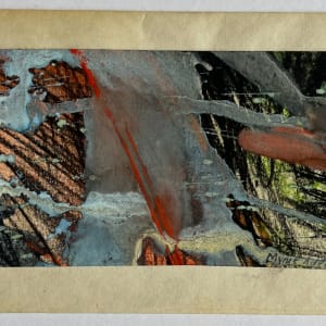 1960s Mixed Media Abstract  NY Artist Myril Adler by Myril Adler 