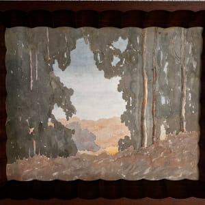1960s "Eucalyptus Grove" Painting by Unknown 