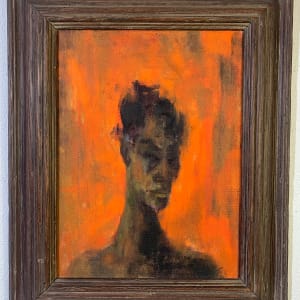 "Portrait with Orange" by Florence Hasenflug
