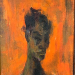 "Portrait with Orange" by Florence Hasenflug 