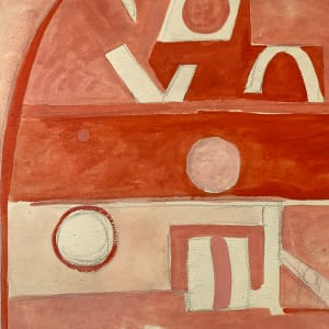 "Red Hieroglyphics" by Edith  Isaac-Rose 