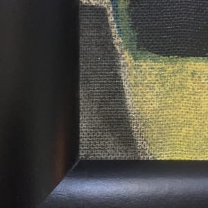 Nico Vandenheuvel c. 1950's-60's, Cubist Oil Portrait by Nico Vandenheuvel 