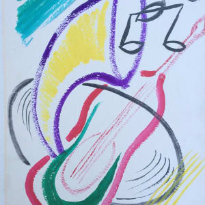Abstract Expressionism Painting 1950s, Image 5.
