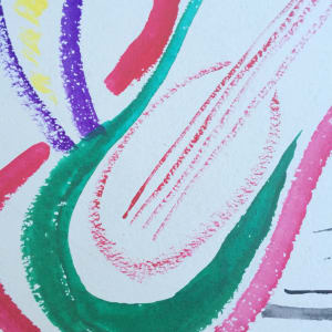 Abstract Expressionism Painting 1950s, Image 4.