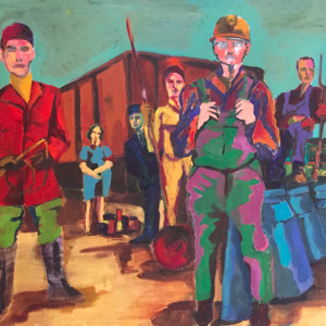People in Uniform by Joanna Dwyer