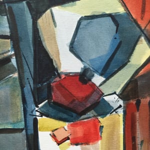 Abstract Dock by Thelma Moody 