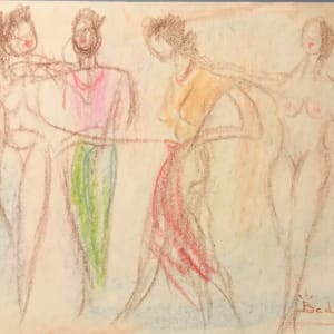 Four Women by Bertalan Bodnar 