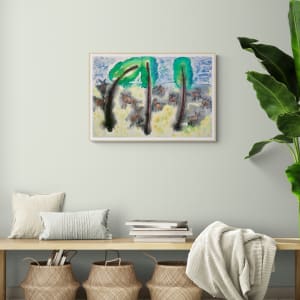 "Trees and Bulls" by Jack Hooper 