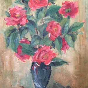 Camelias by Clifford Holmes 