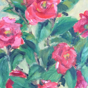 Camelias by Clifford Holmes 