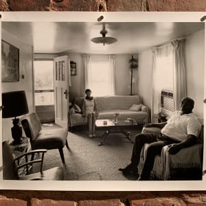 1971 "Wintersville Ohio" Attr. Chauncey Hare Black & White Photograph by Chauncey Hare 