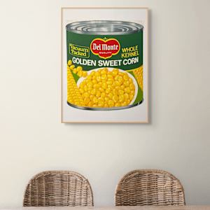 1960s Original Lithograph Del Monte "Golden Sweet Corn" by Unknown 