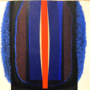 Red in Middle by Dennis  Hawkins