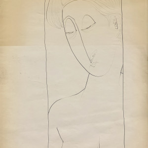 "Matisse Like Face" by Donald  Stacy