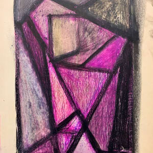 "Purple Head" by Donald  Stacy 