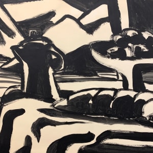 "Still Life with Mountain View" by Donald  Stacy 