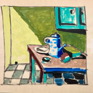 "Mouse Hole Kitchen Still Life" by Donald  Stacy 