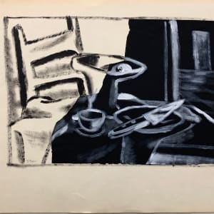 "Still Life with Knife" by Donald  Stacy 