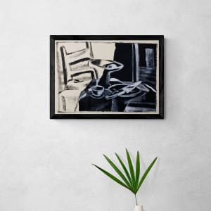 "Still Life with Knife" by Donald  Stacy 